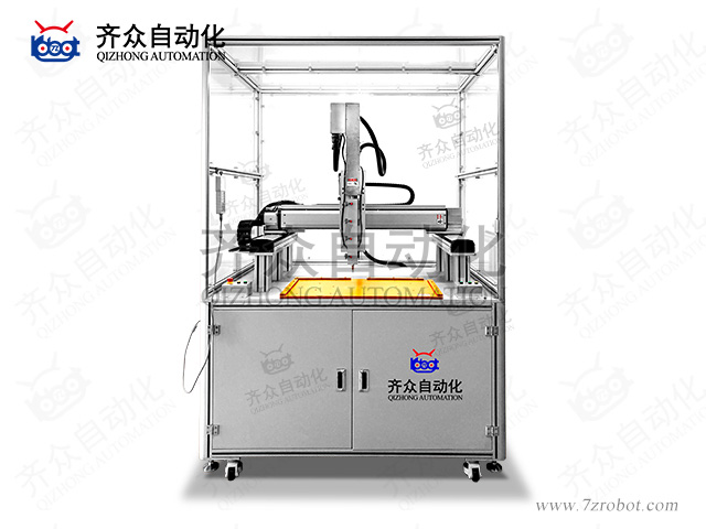 落地型定制大行程伺服絲桿電動推膠三軸全自動點膠機